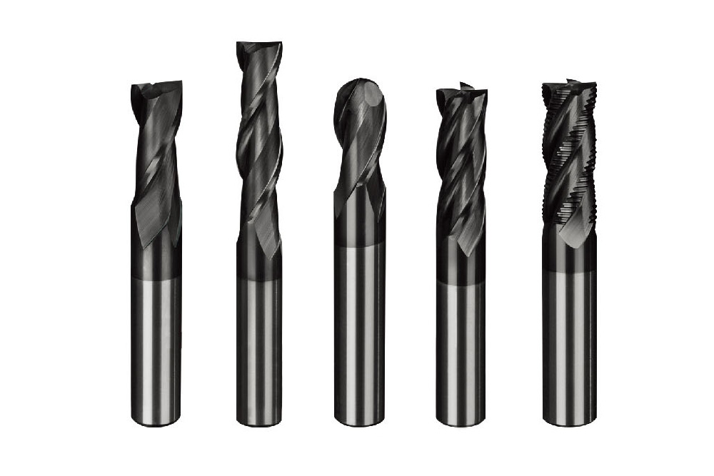 Solid Carbide End Mils (Metric Series HRC45)