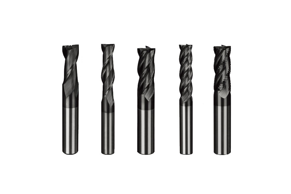 Solid Carbide End Mils (ANSI Standard)